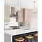 Z-Lite Archis Pendant, 3-Light, 12 In.W x 15.5 In.H, Brushed Nickel/Clear 3041P12-BN - alternate 4